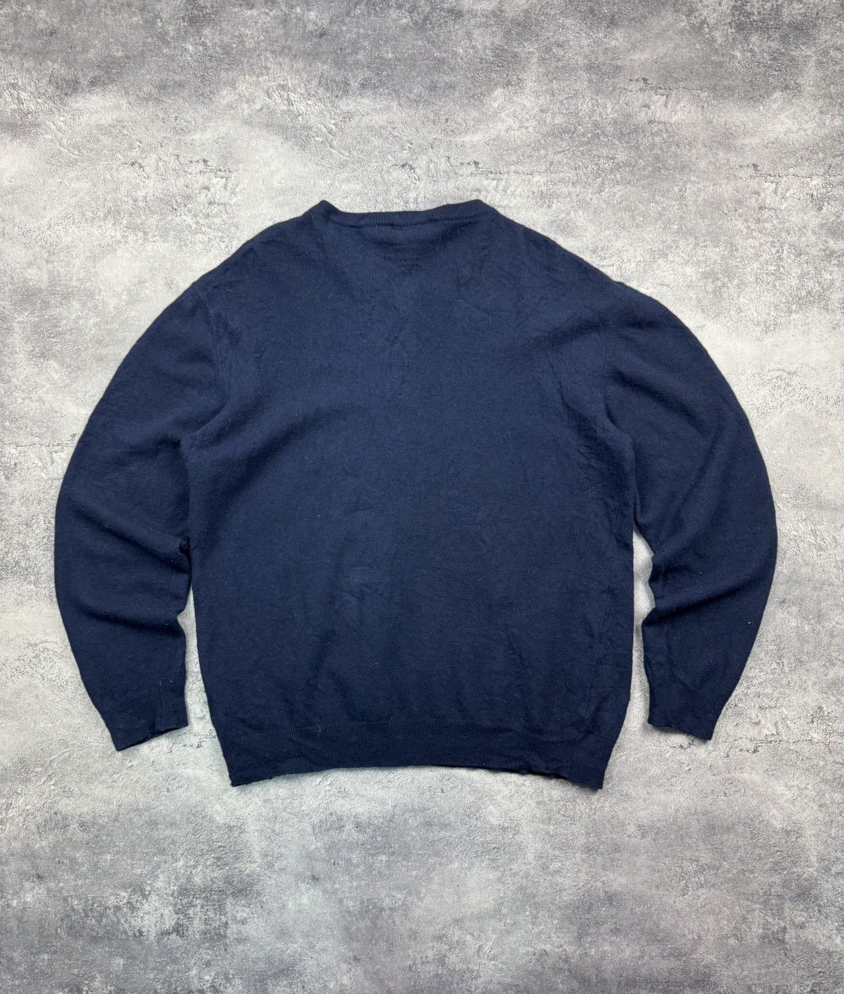 Loro Piana Loro Piana Lana Wool Blue Sweater Luxury Size US M / EU 48-50 / 2 - 10 Thumbnail
