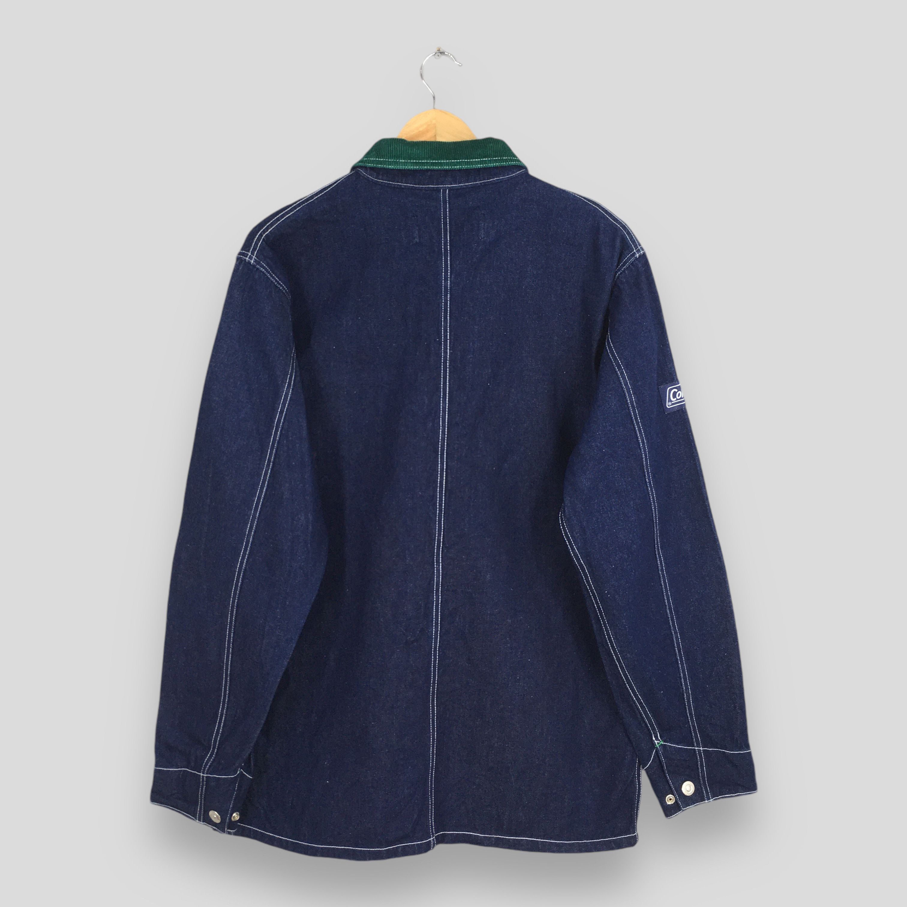 Coleman 1990s Coleman Georgia Chore Denim Workers Jeans Jacket Large Size US L / EU 52-54 / 3 - 8 Thumbnail