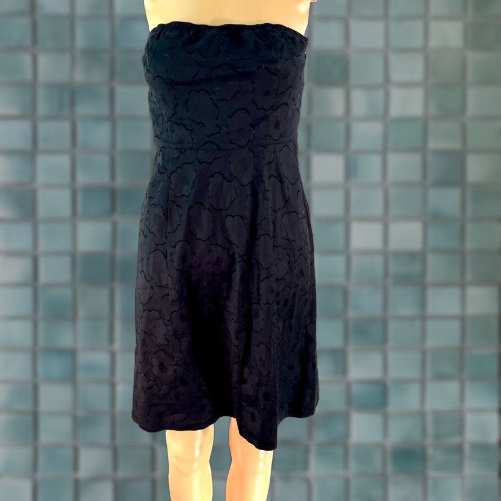 Vintage The Limited Strapless A-Line Dress Size 6 Black Sleeveless Cocktail Classic Womens Size 28" / US 6 / IT 42 - 1 Thumbnail