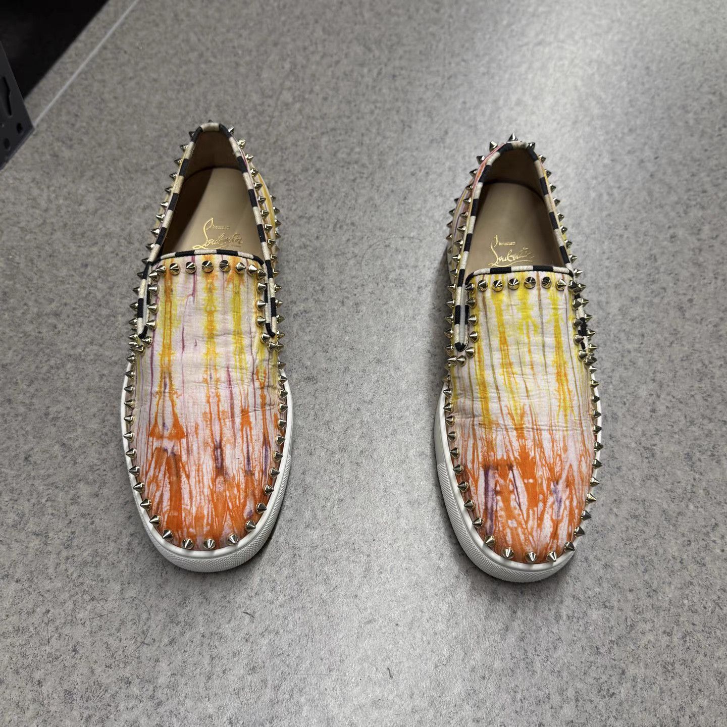 Christian Louboutin Christian Louboutin Tie-Dye Slip-on Casual Shoes K15 Size US 7.5 / EU 40-41 - 5 Thumbnail