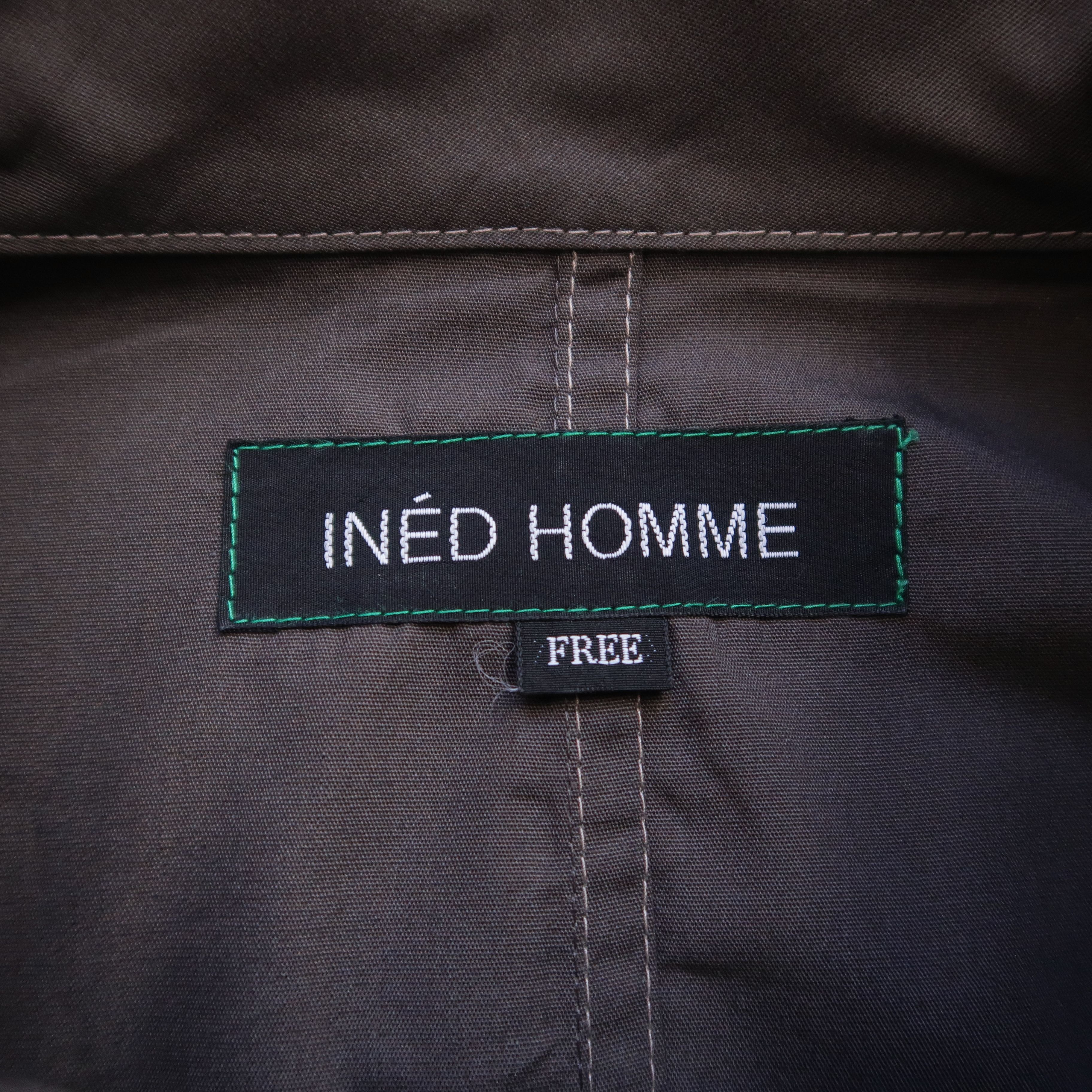 Japanese Brand Limited 80s Ined Homme Yohji Yamamoto Military Jacket Size US M / EU 48-50 / 2 - 4 Thumbnail