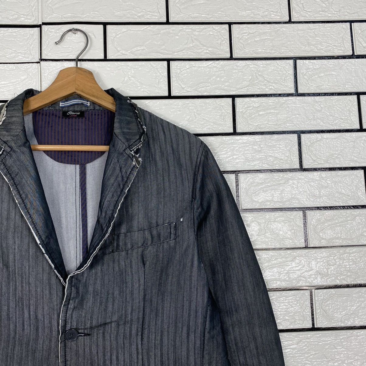 Japanese Brand 📌Vintage Hickory Chore Striped Jacket Otarie Issey Miyake Size US L / EU 52-54 / 3 - 7 Thumbnail