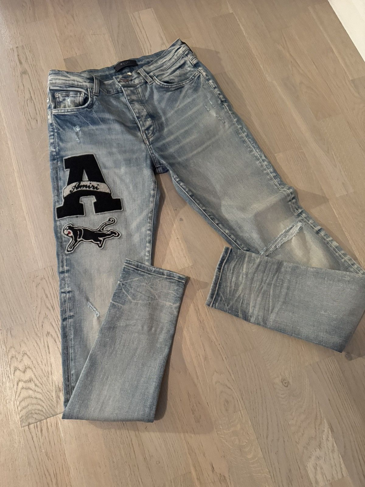 Amiri AMRI jeans SEE PHOTOS FOR REAL TAPE MEASUREMENTS Size US 32 / EU 48 - 1 Thumbnail