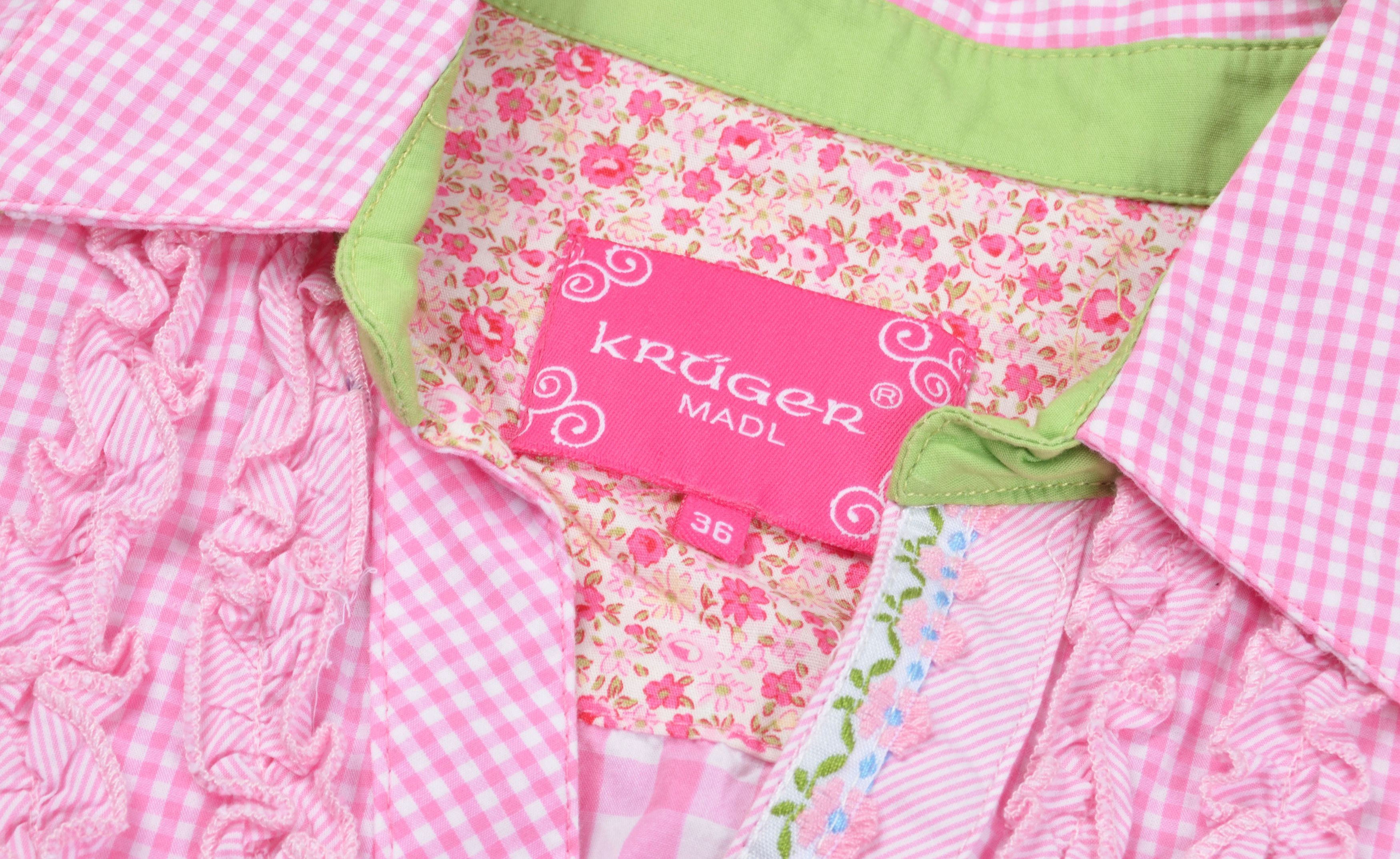 Vintage Kruger Y2K Checkered Baby Doll Austrian Cottagecore Shirt Size S / US 4 / IT 40 - 8 Thumbnail