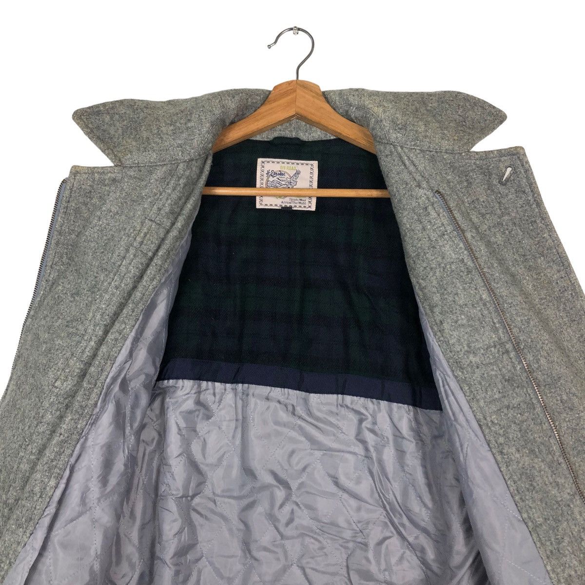 Japanese Brand 🔥Vintage Wool Chore Jacket Off Road Japan Made Wood Button Size US M / EU 48-50 / 2 - 14 Thumbnail
