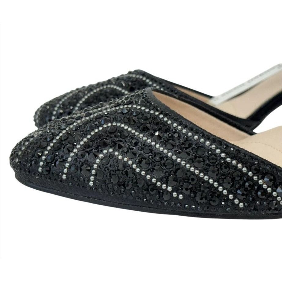 Other DE BLOSSOM / Gloria-10 / Womens Black Rhinestone Heeled Ankl Size US 11 / IT 41 - 6 Thumbnail