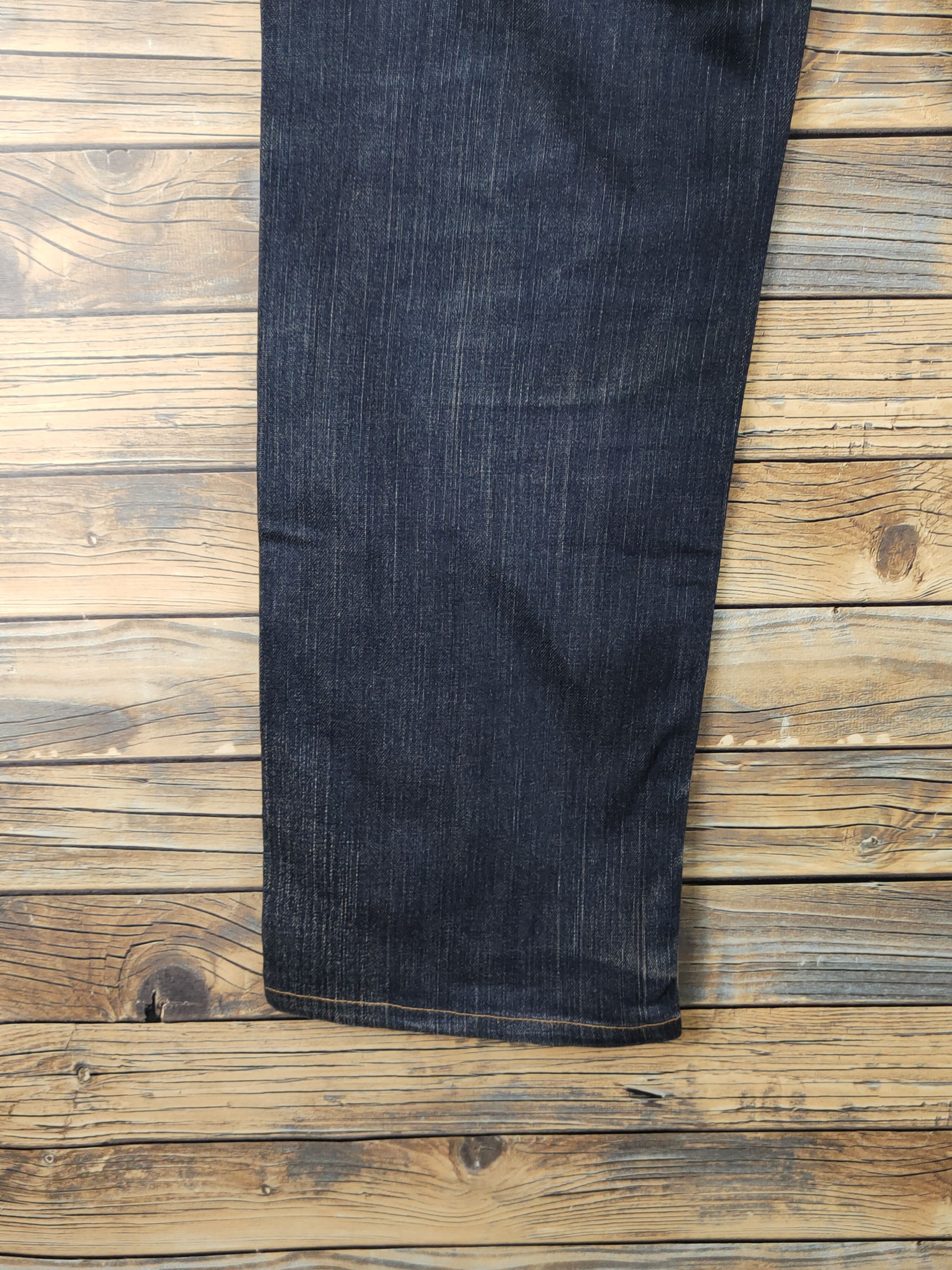 Edwin Edwin vintage Black Distressed Ripped denim Jeans #W1379 Size US 34 / EU 50 - 11 Thumbnail