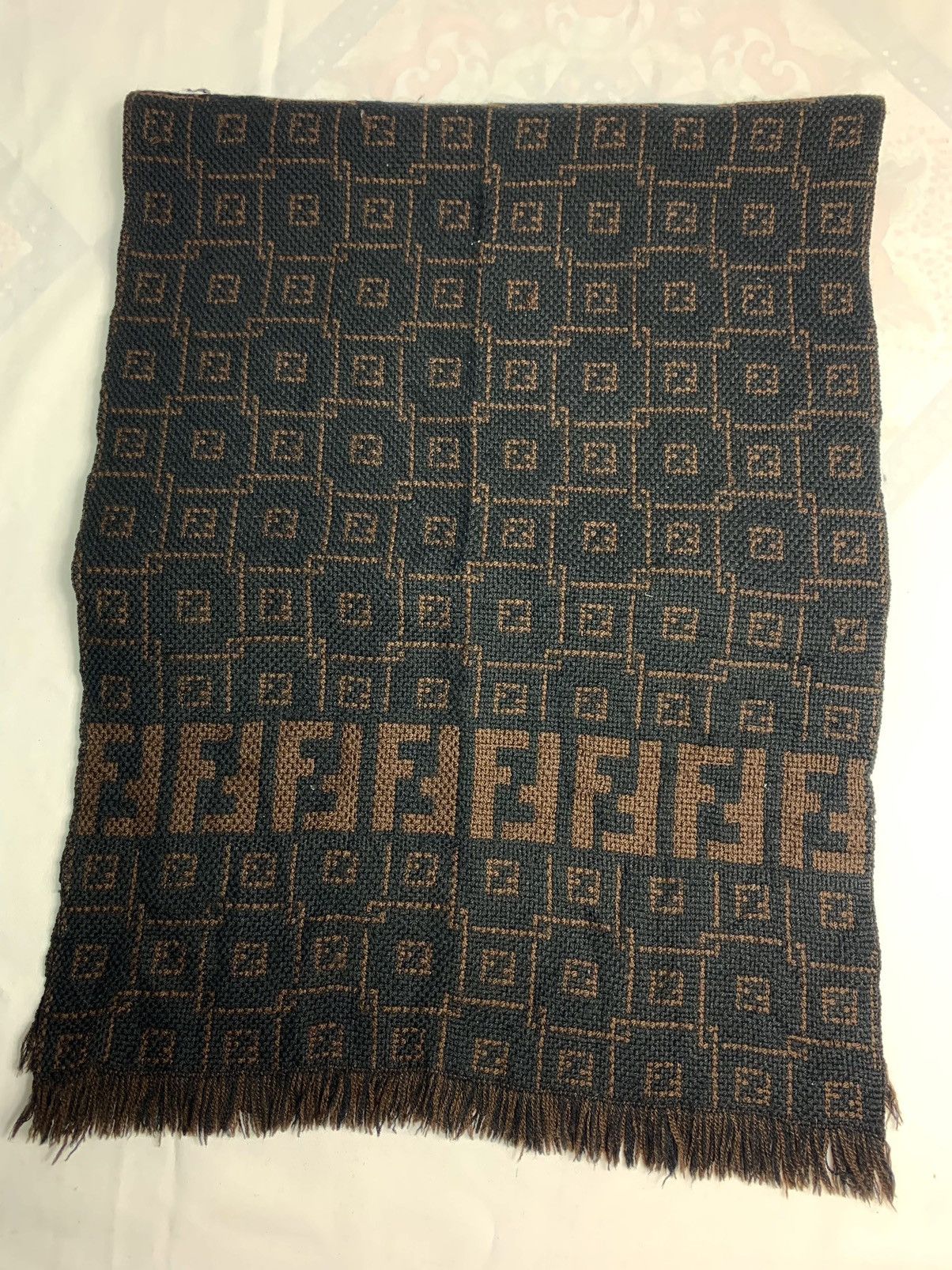 Vintage Fendi Scarf / Muffler / Neckwear Size ONE SIZE - 1 Thumbnail
