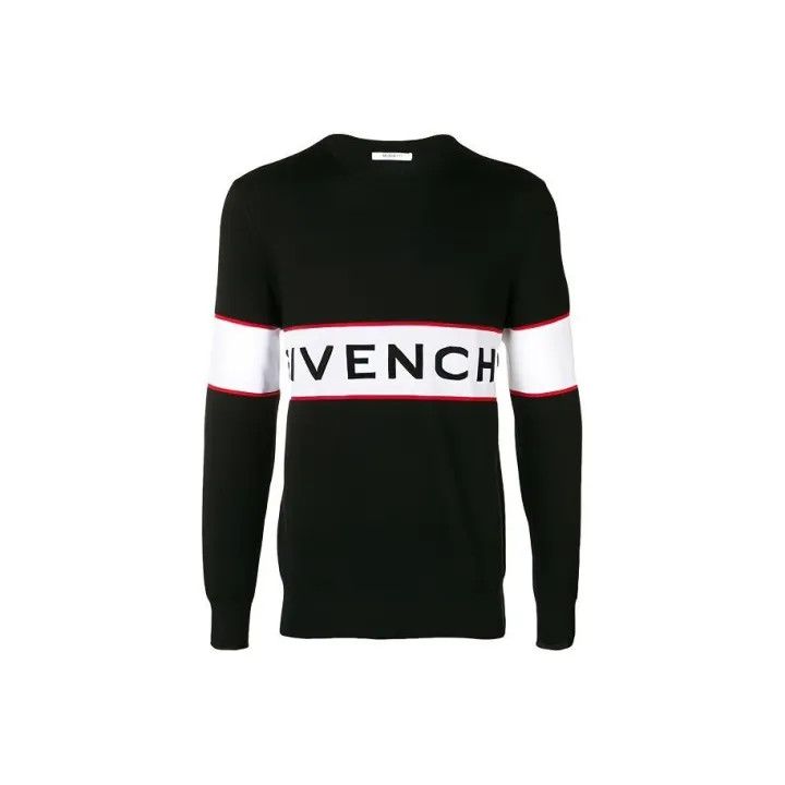 Givenchy Givenchy Color Block Logo Sweater Unisex Size US XL / EU 56 / 4 - 1 Thumbnail