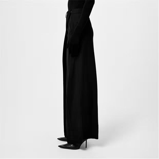 Balenciaga o1g2r1mq0924 Maxi Skirts in Black Size 25" / US 0 / IT 36 - 4 Thumbnail