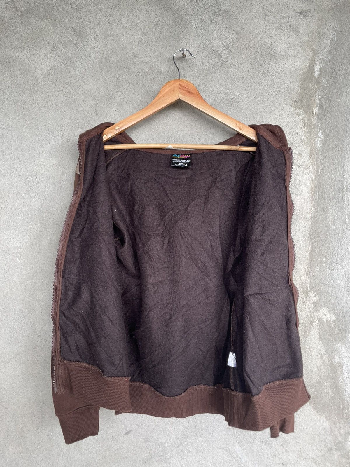 Other Vintage Y2K Surf Oblo Brown Hoodie Size US M / EU 48-50 / 2 - 6 Thumbnail