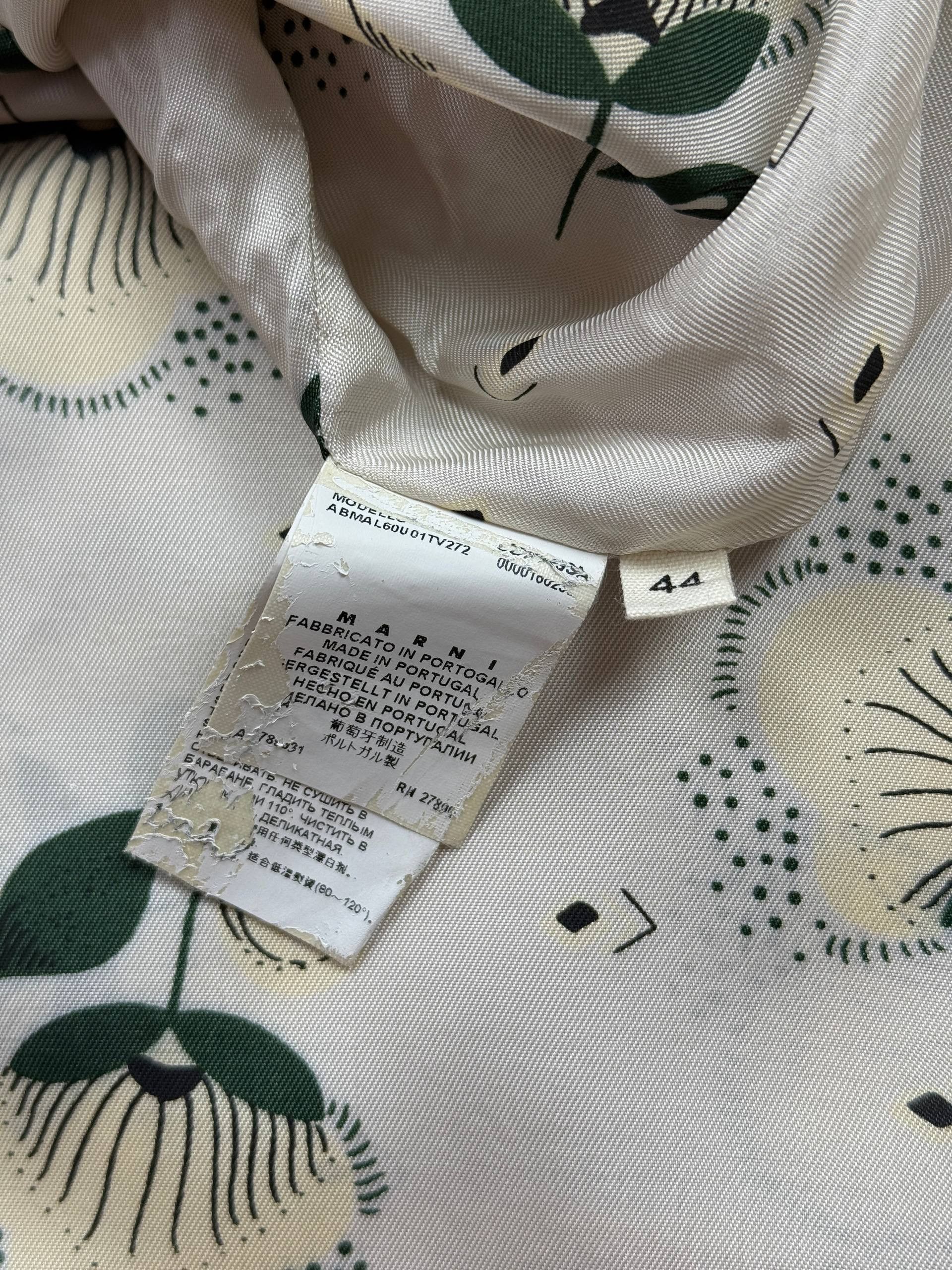 Marni Marni Luxury Flover Dress 2012 Coollection Size L / US 10 / IT 46 - 7 Thumbnail