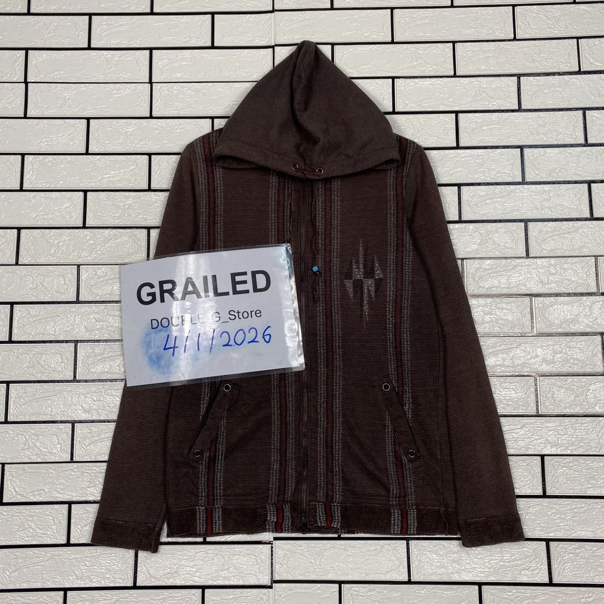 Japanese Brand 📌Herritage Stone Navajo Chimayo Zipper Hoodie Native Design Size US M / EU 48-50 / 2 - 1 Thumbnail