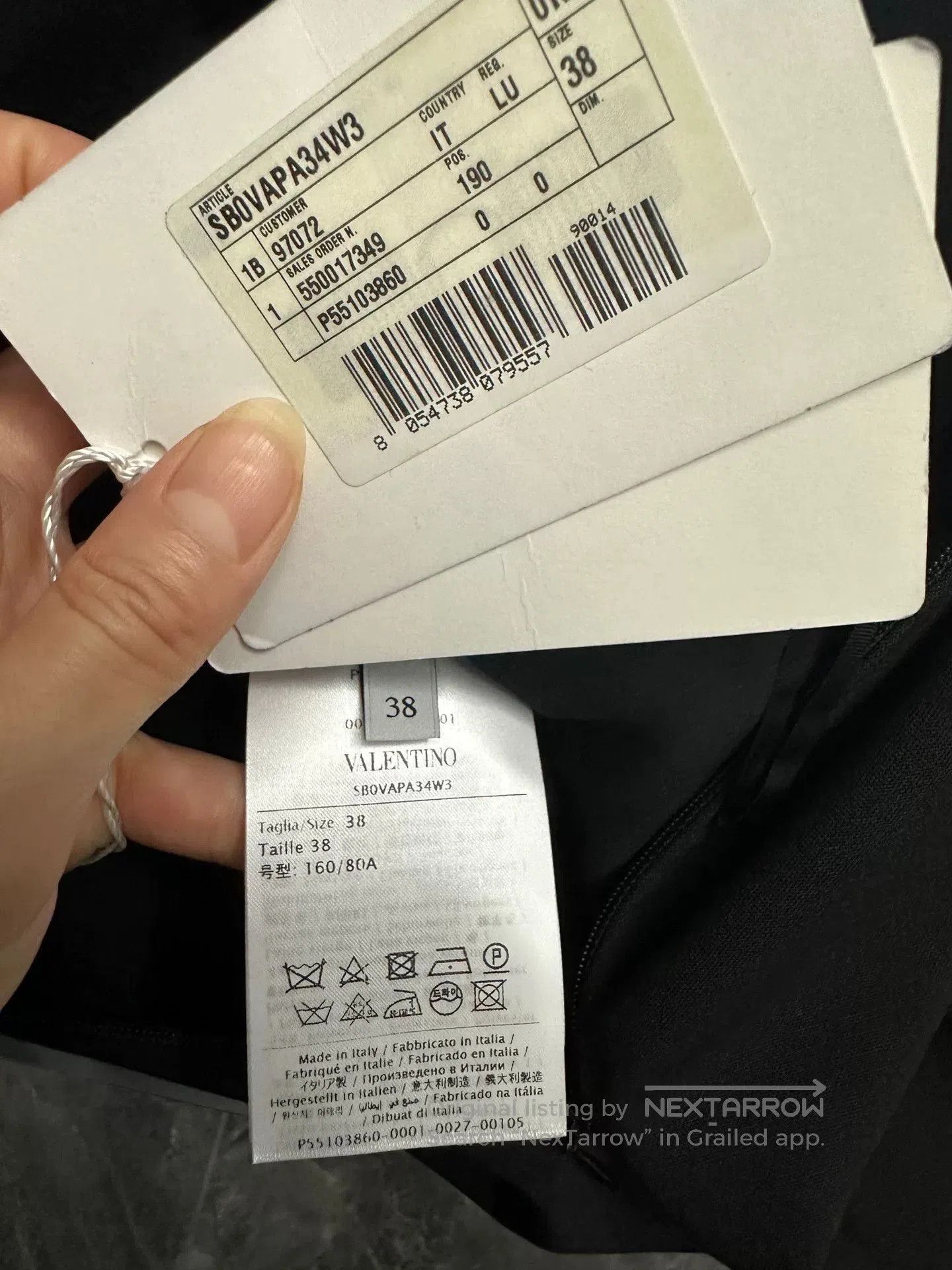 Valentino Valentino Black Wool Silk Dress. Size M / US 6-8 / IT 42-44 - 6 Thumbnail