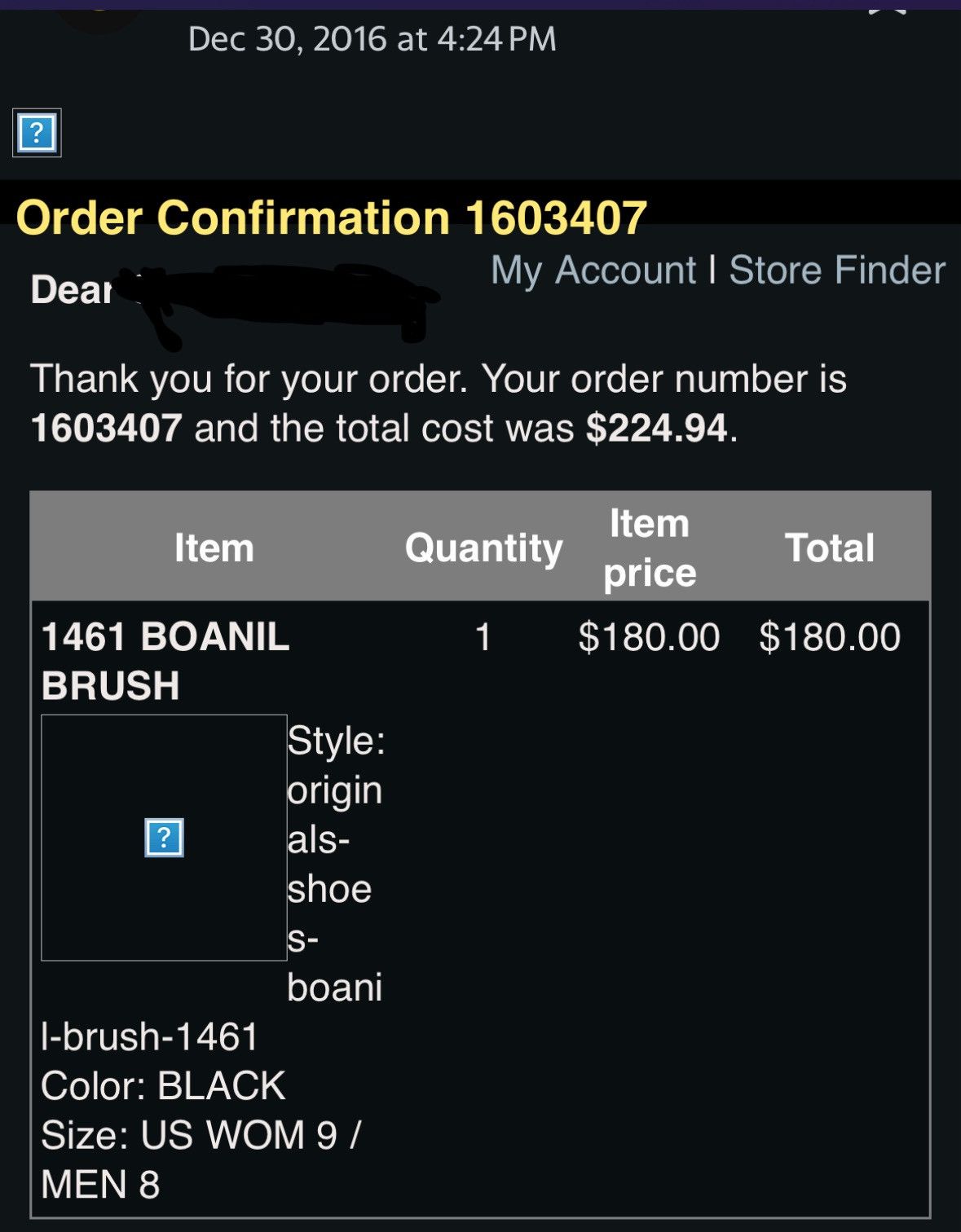 Dr. Martens Doc Martin 1461 Boanil Brush All Black Derby Size US 8 / EU 41 - 8 Thumbnail