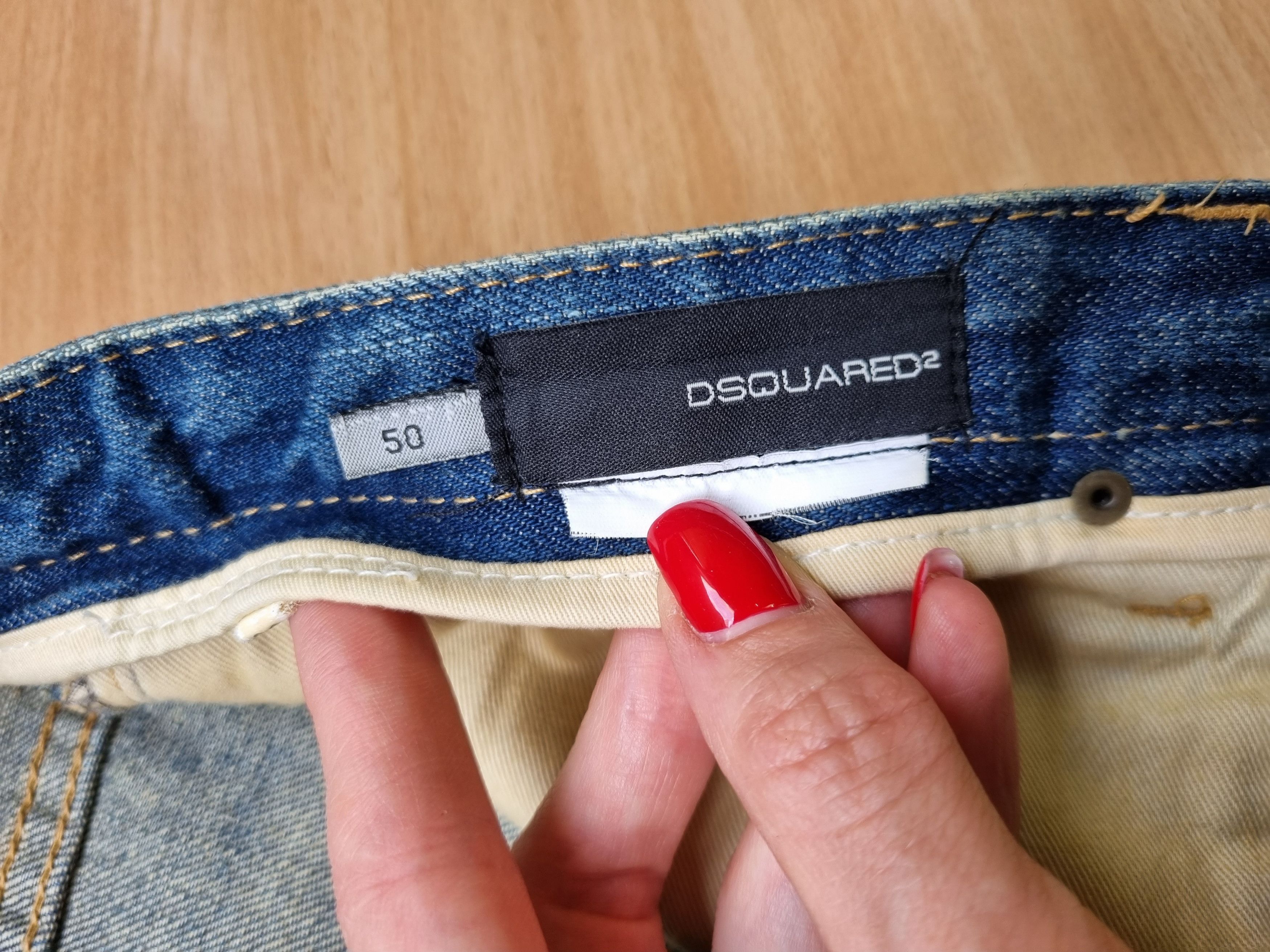 Dsquared2 Dsquared D2 Rally Biker DENIM DIRTY Made in Italy Size US 34 / EU 50 - 7 Thumbnail