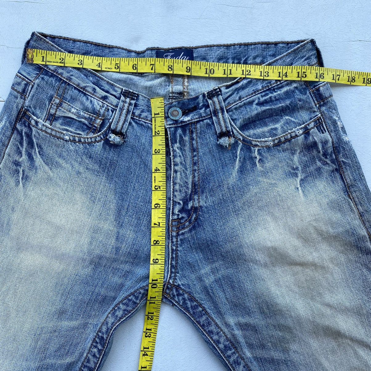 If Six Was Nine × Japanese Brand Fudge Distressed Denim Pants Size US 34 / EU 50 - 19 Thumbnail