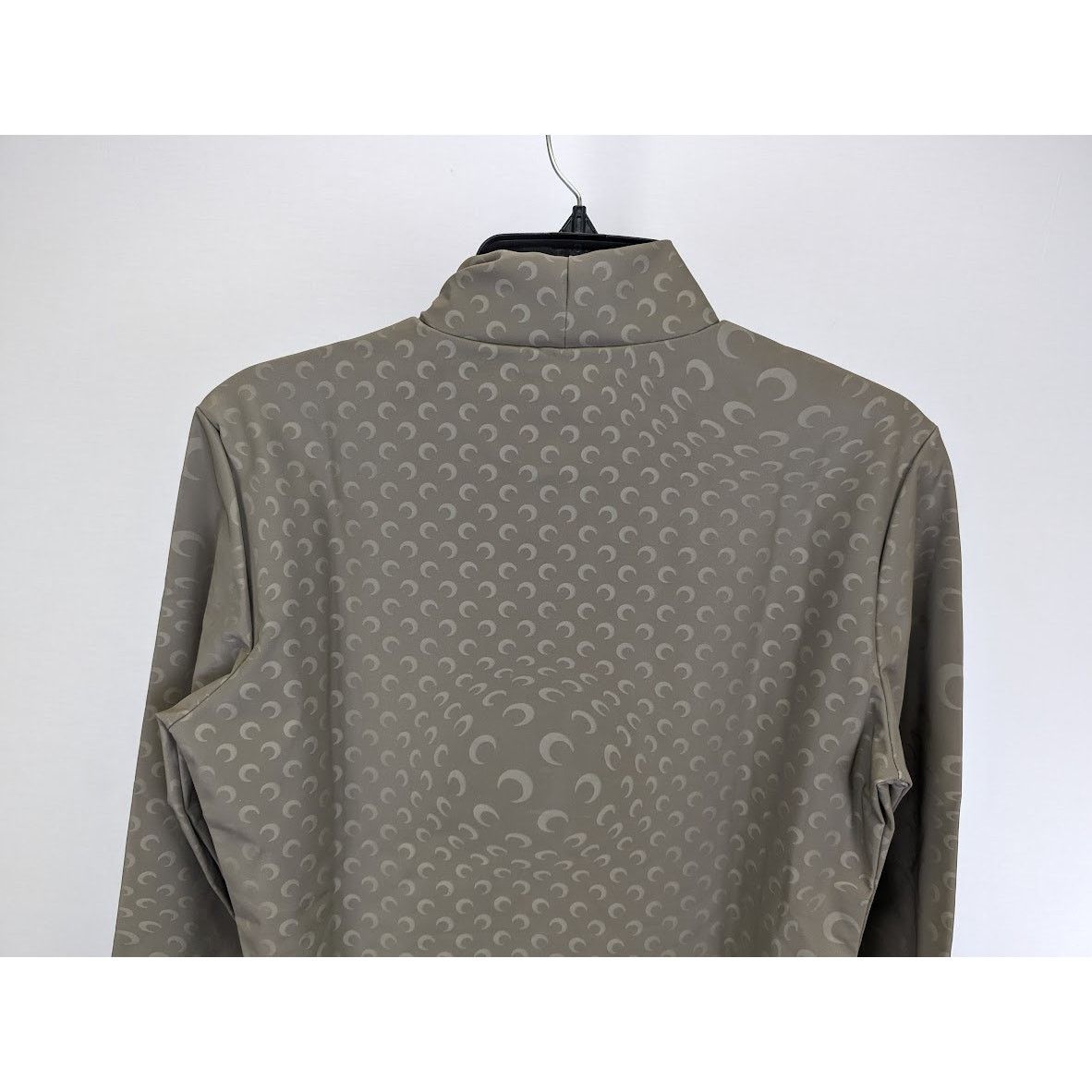 Marine Serre o1rshd1 Patterned Long Sleeve T-Shirt in Tan Size US L / EU 52-54 / 3 - 11 Thumbnail