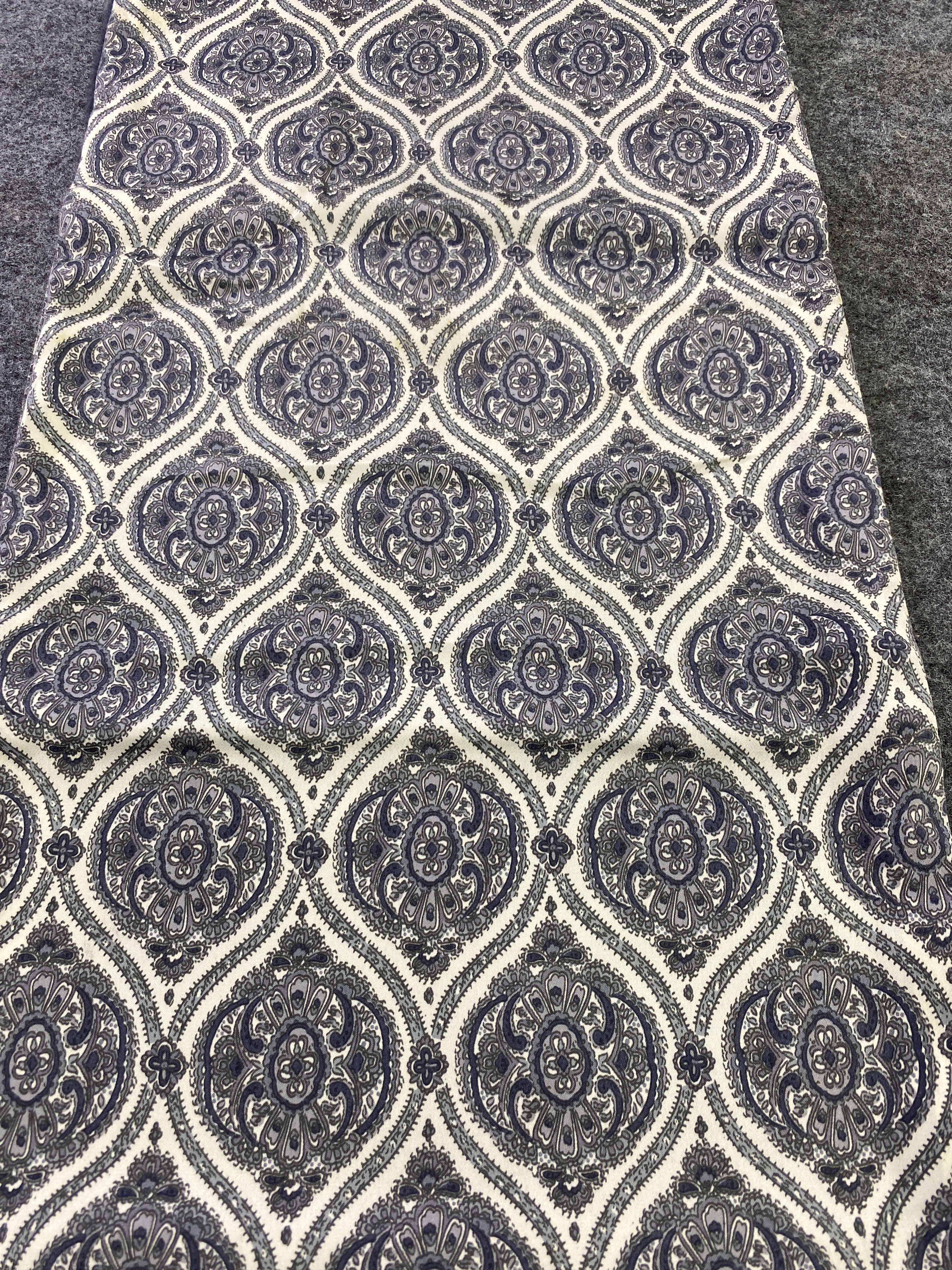 Designer Paislee Silk Wool Scarf / Muffler / Neckwear -T546 Size ONE SIZE - 5 Thumbnail
