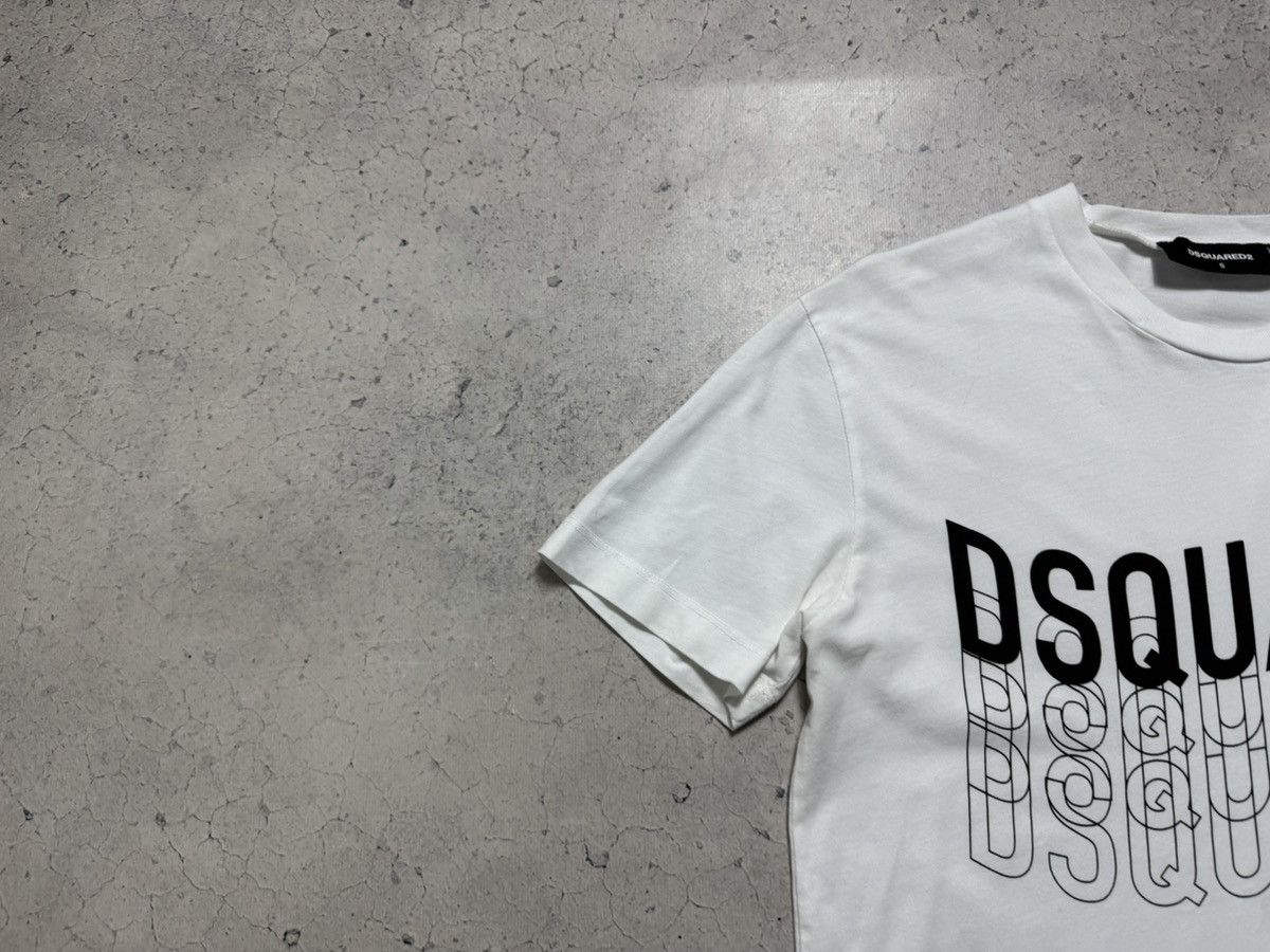 Dsquared2 Dsquared 2 White Big Logo T-Shirt Size S Size US S / EU 44-46 / 1 - 4 Thumbnail