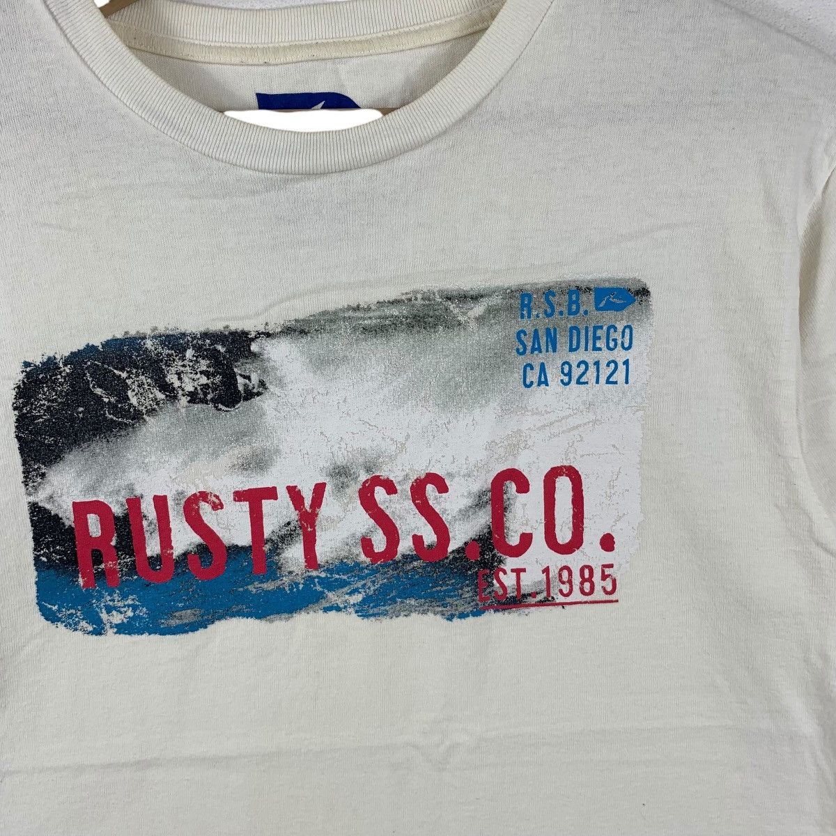 Rusty RUSTY SS SURF San Diego California Store Edition Tee Shirt Size US S / EU 44-46 / 1 - 4 Thumbnail