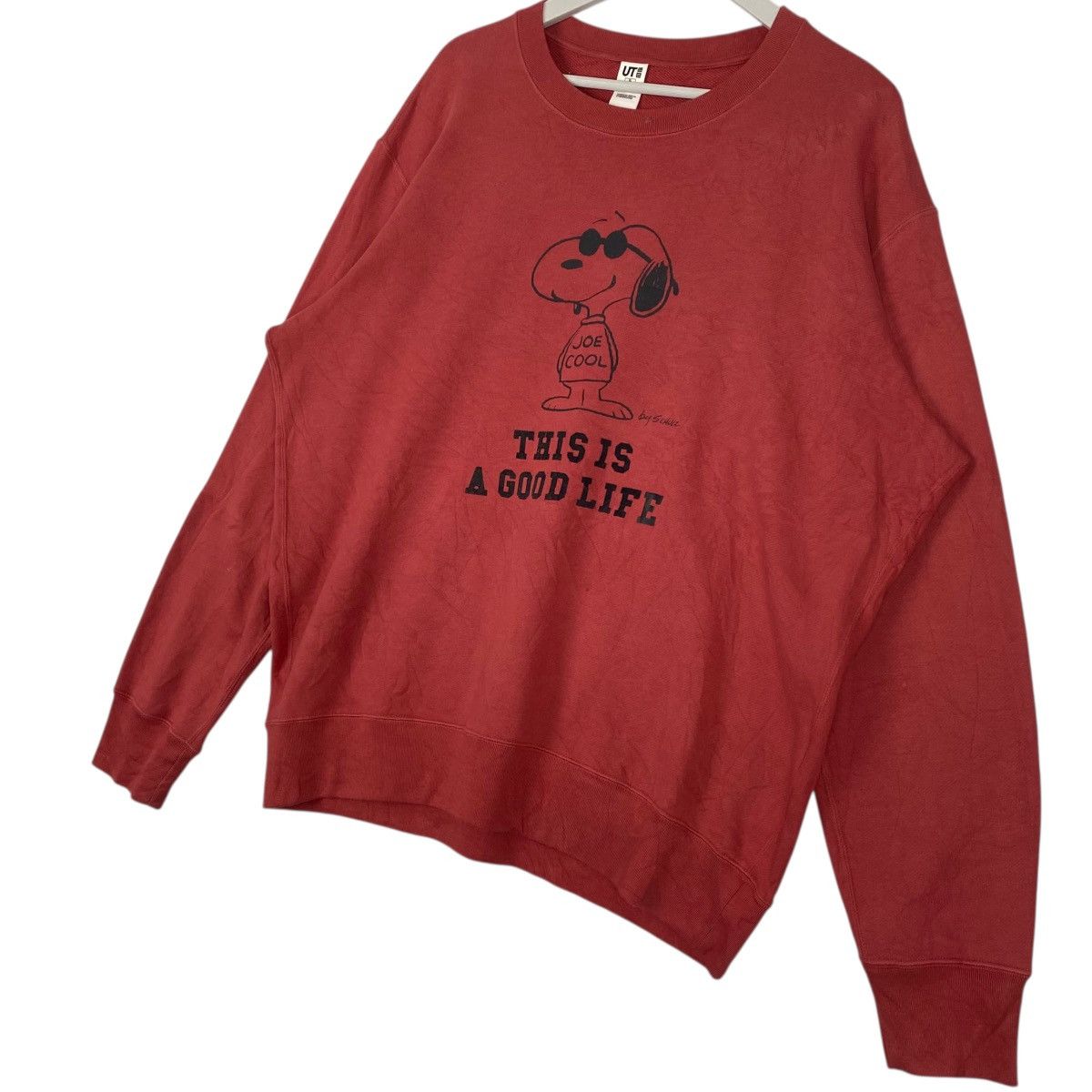 Other Vintage Peanuts Snoopy Crewneck Sweatshirt Red Size XL Size XL / US 12-14 / IT 48-50 - 2 Thumbnail