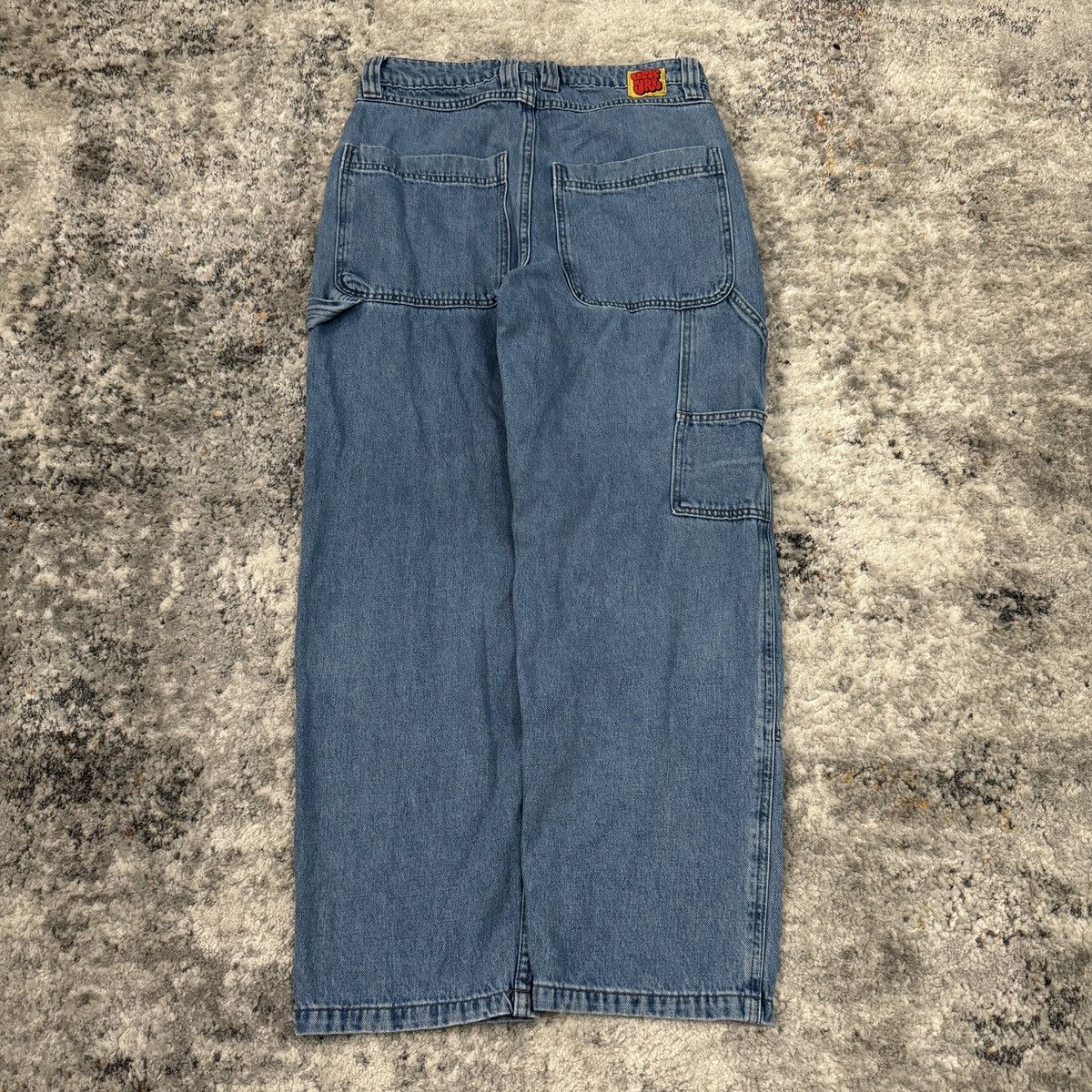 Empyre Empyre double knee wide leg light wash jeans Size US 28 / EU 44 - 2 Thumbnail