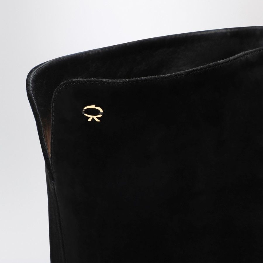 Gianvito Rossi o1d2blof0824 Suede Boots in Black Size US 9 / IT 39 - 5 Thumbnail