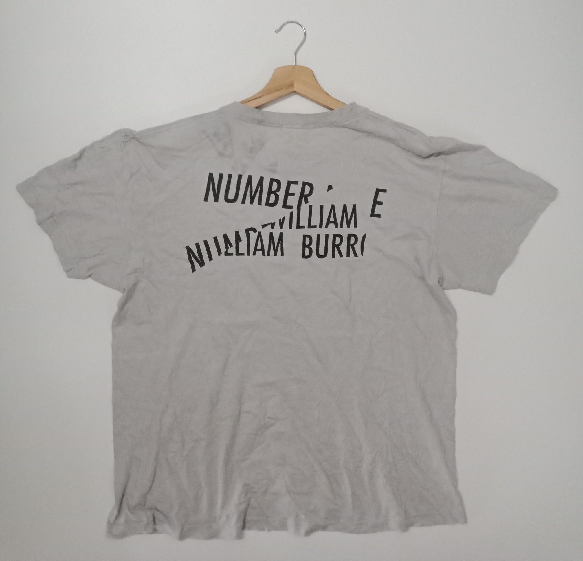 Number (N)ine SS2004 Number (N)ine William Burroughs Cutup Graphic #A Size US L / EU 52-54 / 3 - 2 Thumbnail