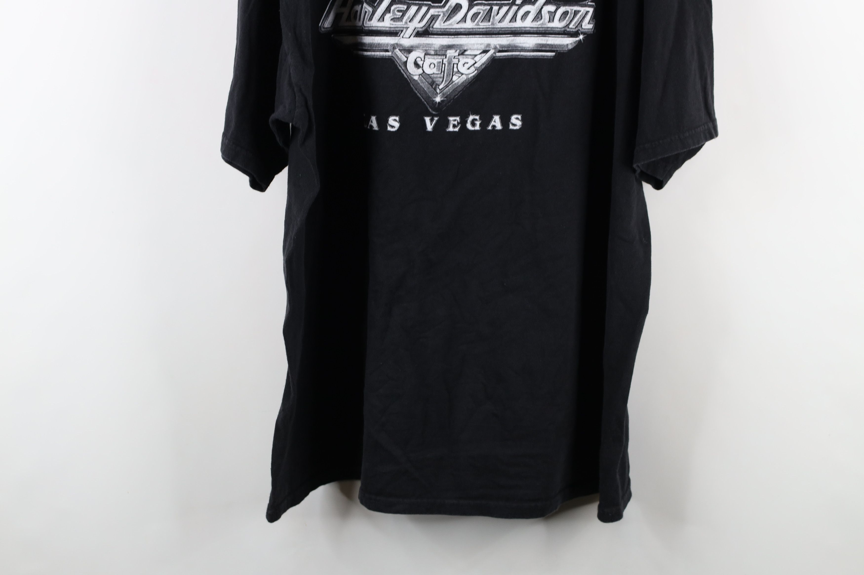 Harley Davidson × Vintage Vintage Y2K Harley Davidson Cafe Eagle Las Vegas T-Shirt Size US XL / EU 56 / 4 - 13 Thumbnail