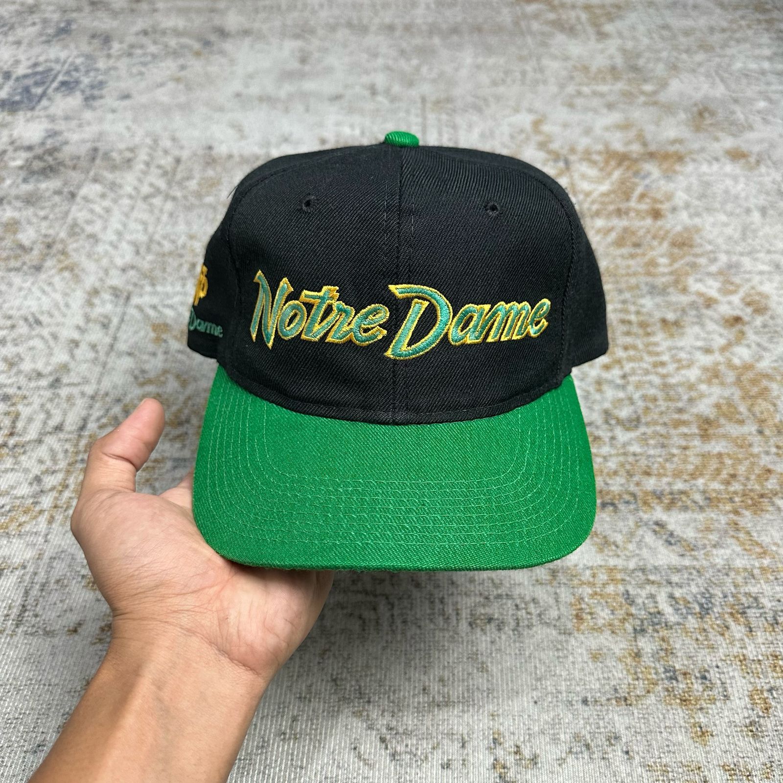 Sports Specialties × Vintage 90s Notre Dame Fighting Irish Vintage Hat Dline Size ONE SIZE - 1 Thumbnail