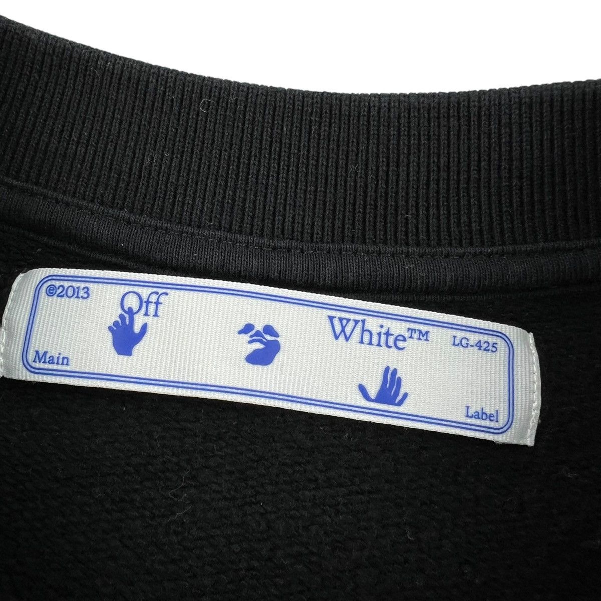 Off-White Off-White Caravaggio Painting Black Sweatshirt Size US S / EU 44-46 / 1 - 4 Thumbnail