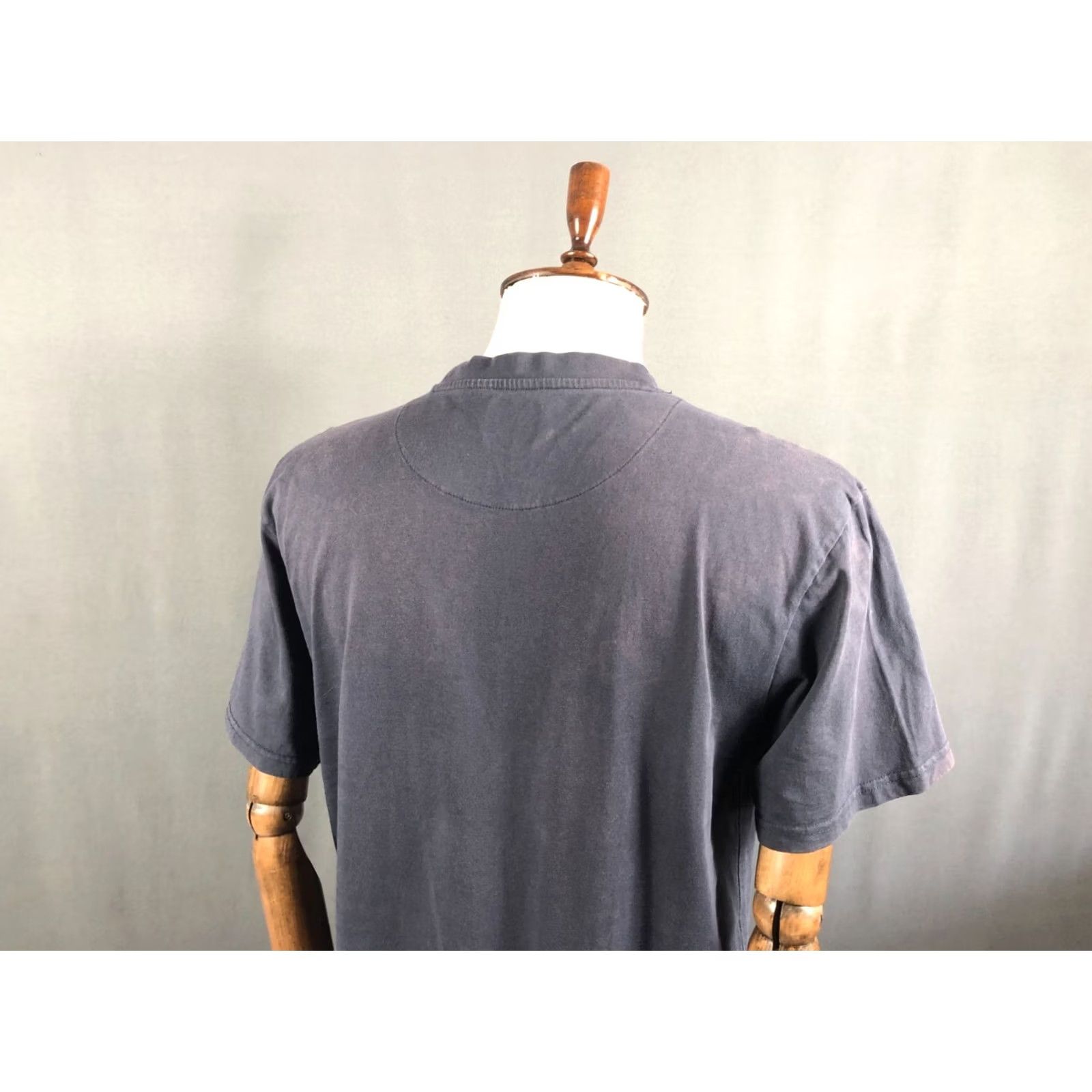 Karl Kani Kani T-Shirt Cotton Dark Blue Men Size S Crew Neck Short Sleeve Embroidered Logo Regular Fit XS? Size US S / EU 44-46 / 1 - 5 Thumbnail