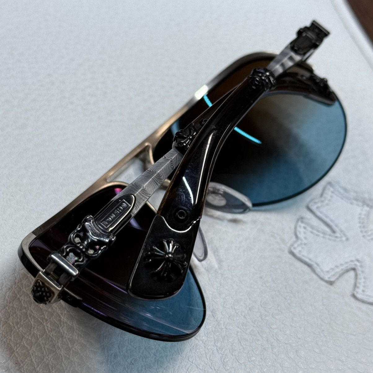 Chrome Hearts Chrome Hearts Blade Hummer I 1/1 Sunglasses Size ONE SIZE - 7 Thumbnail