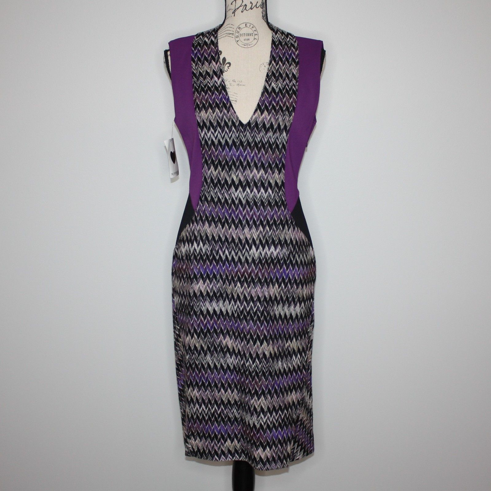 Missoni Ponte-Paneled Crochet Knit Dress in size 42 / US 6 MSRP 1595 Size M / US 6-8 / IT 42-44 - 10 Thumbnail