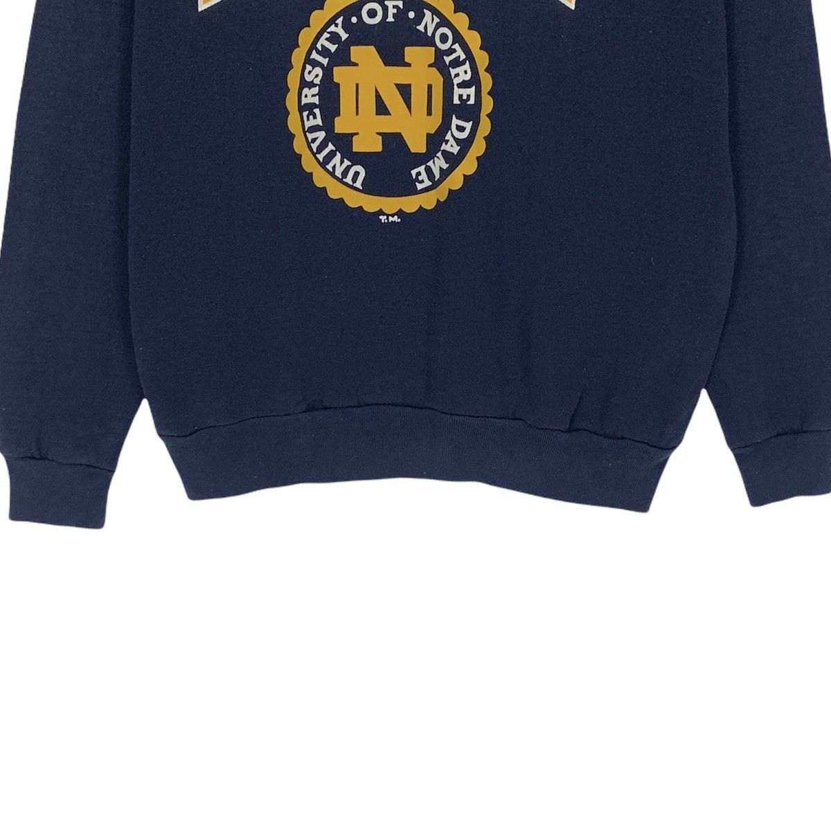 Tultex × Vintage Vintage 80s Tultex University Of Notre Dame Sweatshirt Size M / US 6-8 / IT 42-44 - 6 Thumbnail
