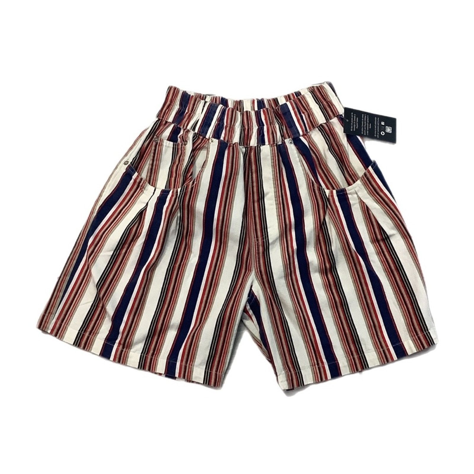 Vintage No Boundaries vintage Stripe style shorts Size 24" / US 00 / IT 34 - 1 Thumbnail