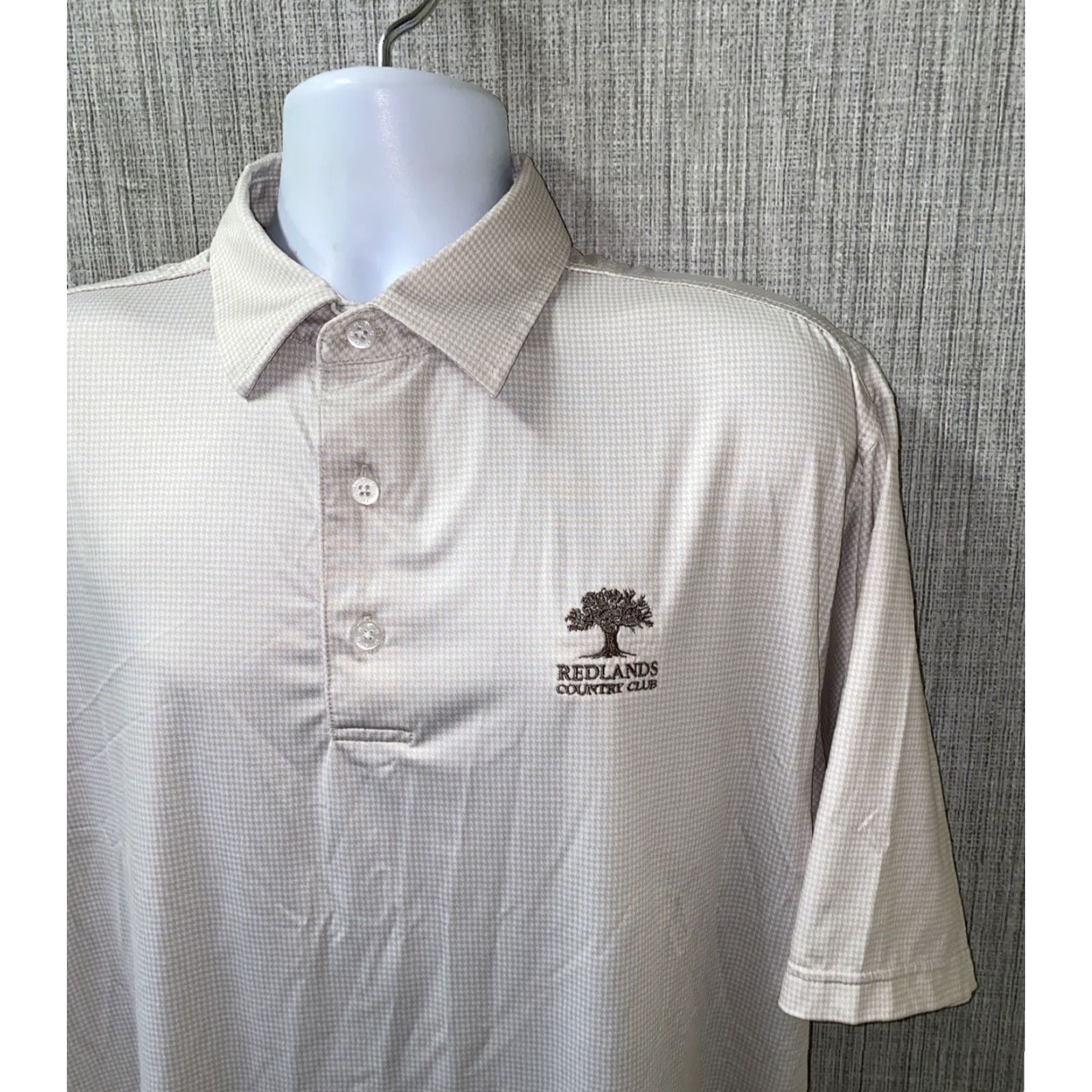 Footjoy FootJoy Polo Shirt Men XL Beige Short Sleeve Golf Polo Shirt Size US XL / EU 56 / 4 - 2 Thumbnail