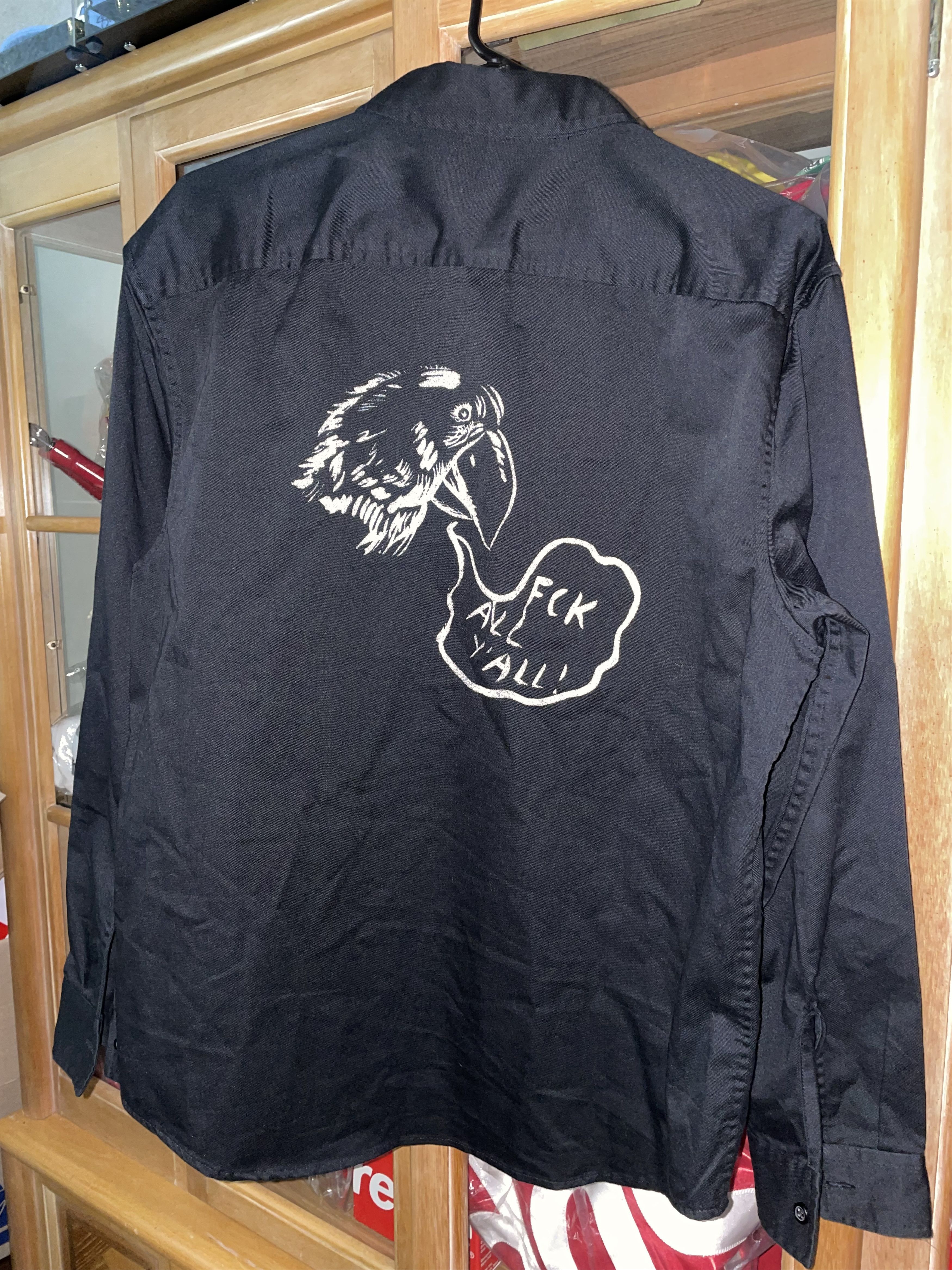 Supreme Supreme Raymond Pettibon Work Shirt FW22 size Medium NEW Size US M / EU 48-50 / 2 - 1 Thumbnail
