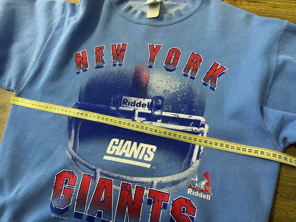 Riddell Vintage 1996 Riddell New York Giants NFL Sweatshirt Crewneck Size US M / EU 48-50 / 2 - 16 Thumbnail