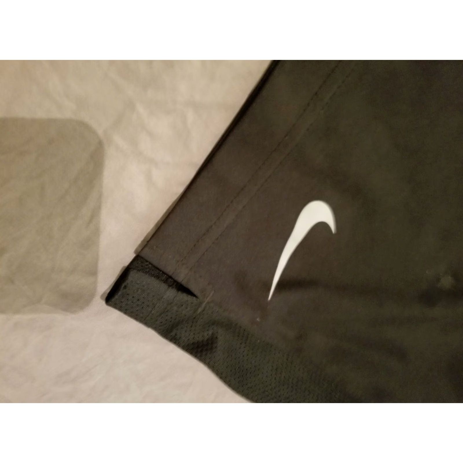 Nike Nike Shorts Mens Medium Black Athletic Gym Workout Regular Size M Size US 31 - 3 Thumbnail
