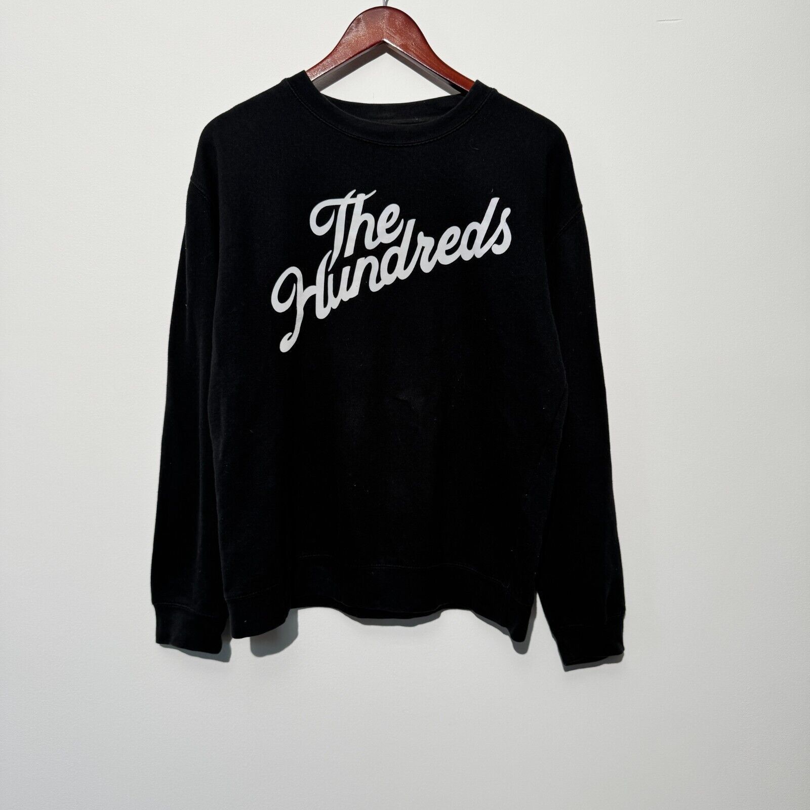 The Hundreds Vintage The Hundreds Unisex Black Cotton Crewneck Size L Size US L / EU 52-54 / 3 - 1 Thumbnail