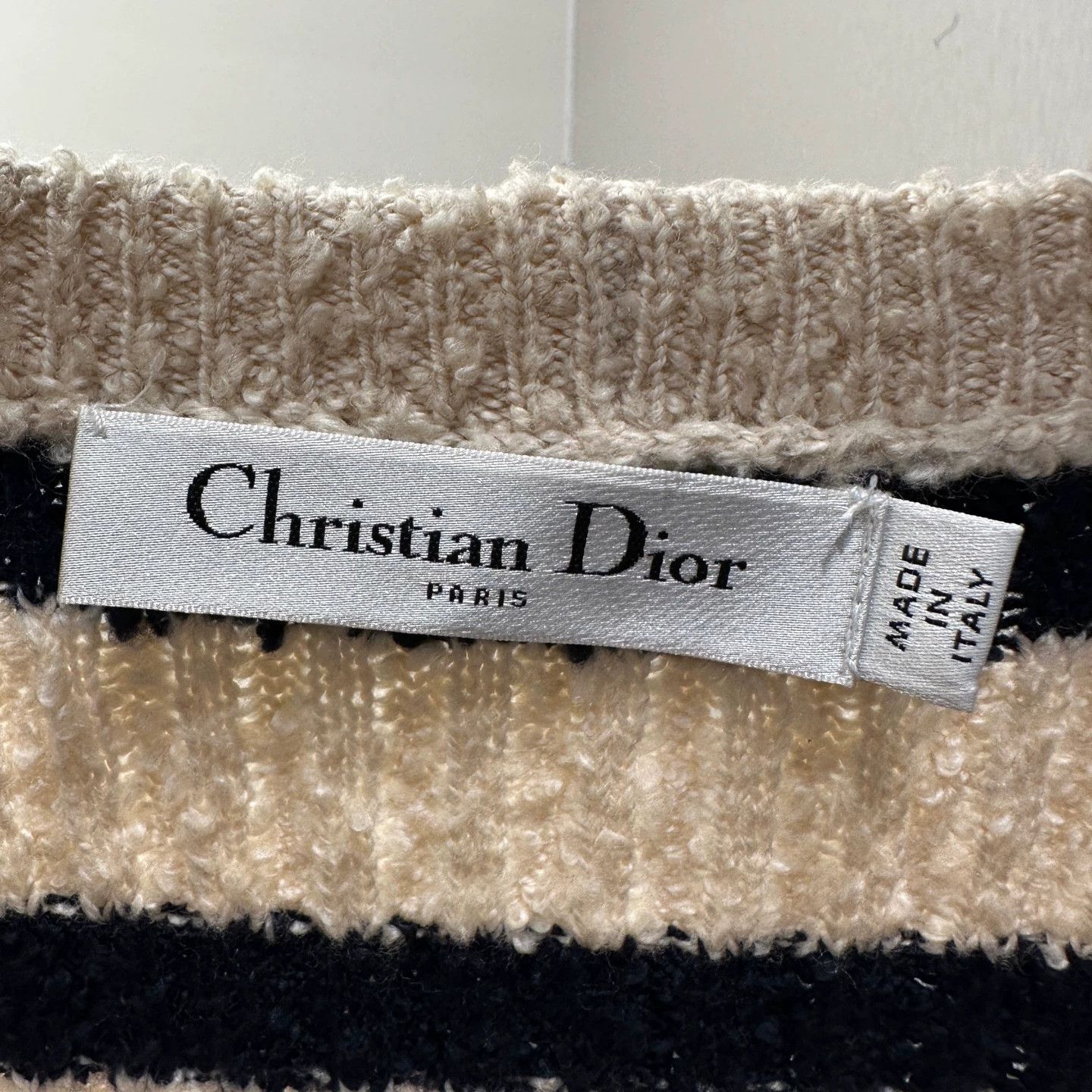 Christian Dior Monsieur Dior mar594 striped anchor knit set 34 Size XS / US 0-2 / IT 36-38 - 3 Thumbnail