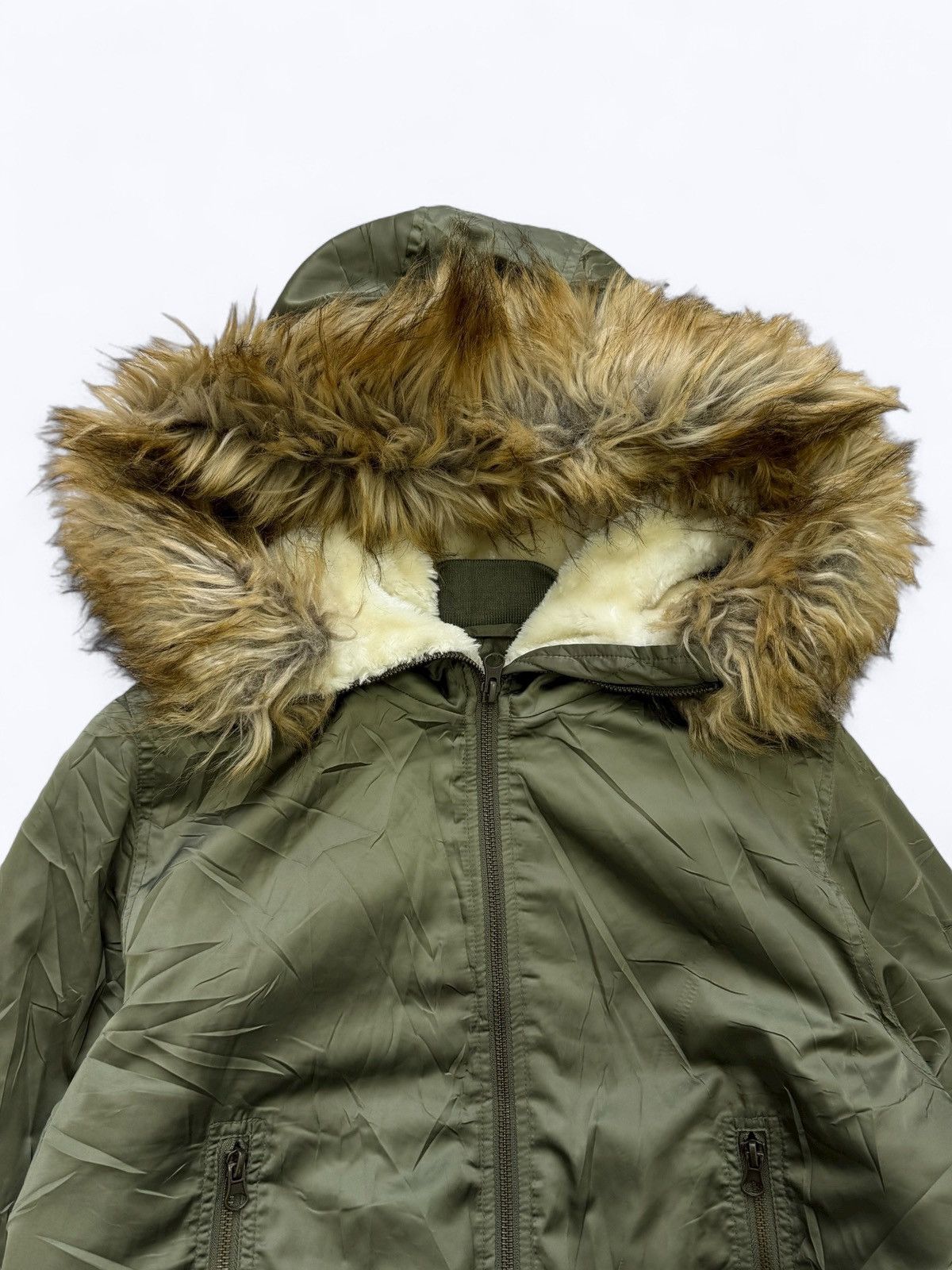 Hysteric Glamour Avant Garde Hysteric Glamour L.G.B. Style Fur Hood Jacket Size US M / EU 48-50 / 2 - 2 Thumbnail