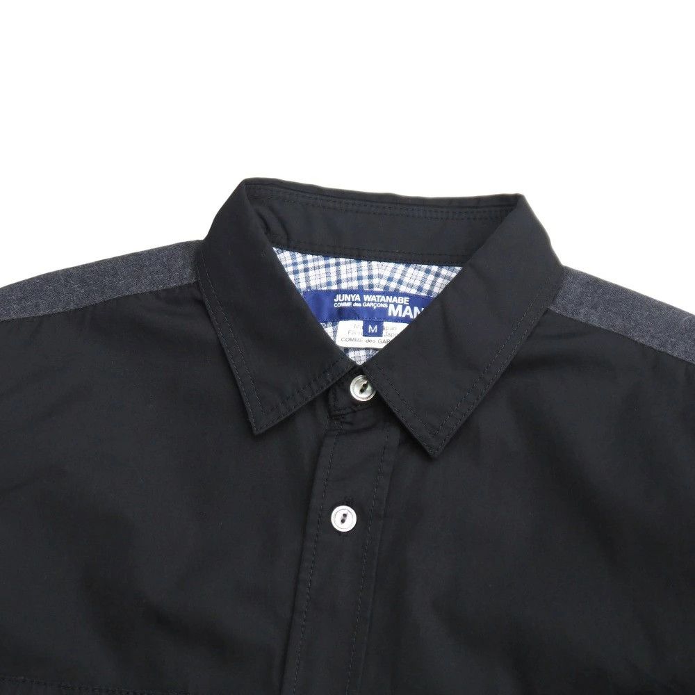 Comme des Garcons Shirt Elbow Patches Mixed Material Paneling Size US M / EU 48-50 / 2 - 2 Thumbnail