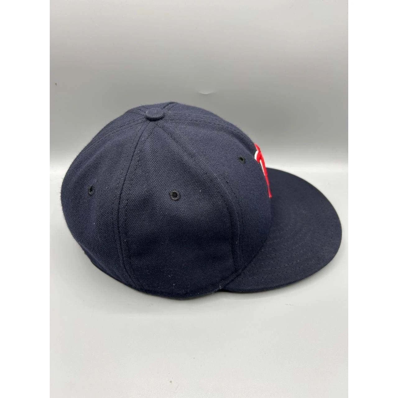 New Era Boston Red Sox Hat Men 7 Navy Embroidered Fitted Cap Size ONE SIZE - 8 Thumbnail