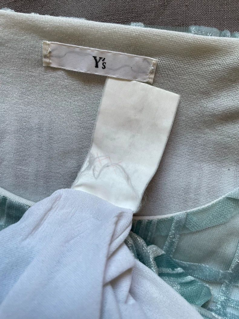 Y's Y's size os Double Velvet Blue and Green Plaid Short Sleeve Size US M / EU 48-50 / 2 - 7 Thumbnail