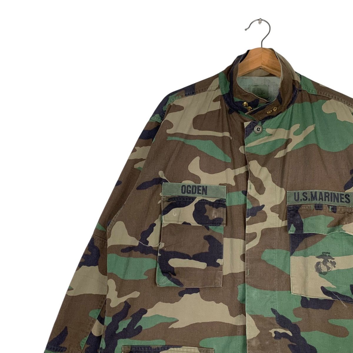 Vintage Vintage US Marines EA Industries Combat Jacket #1323-C60 Size US L / EU 52-54 / 3 - 6 Thumbnail