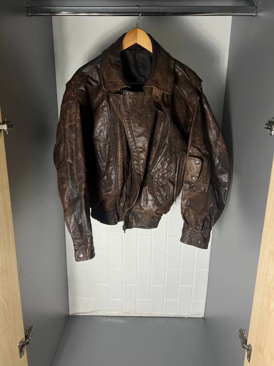 Genuine Leather VINTAGE GENUINE LEATHER JACKET RETRO COWBOY JAPANESE Y2K 90s Size US M / EU 48-50 / 2 - 1 Thumbnail