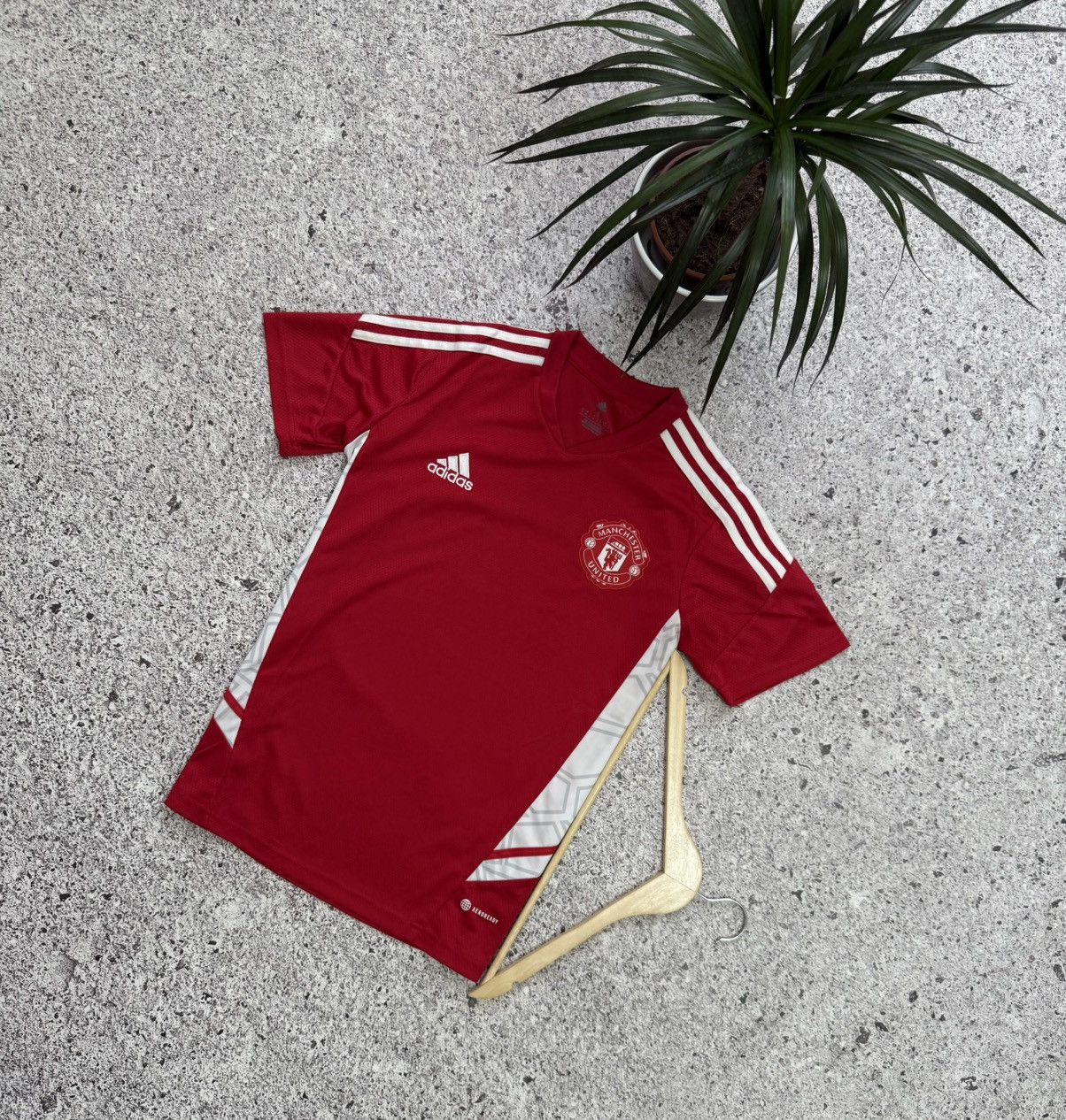 Adidas × Vintage Adidas Manchester United Training Football Soccer Jersey Size US S / EU 44-46 / 1 - 1 Thumbnail